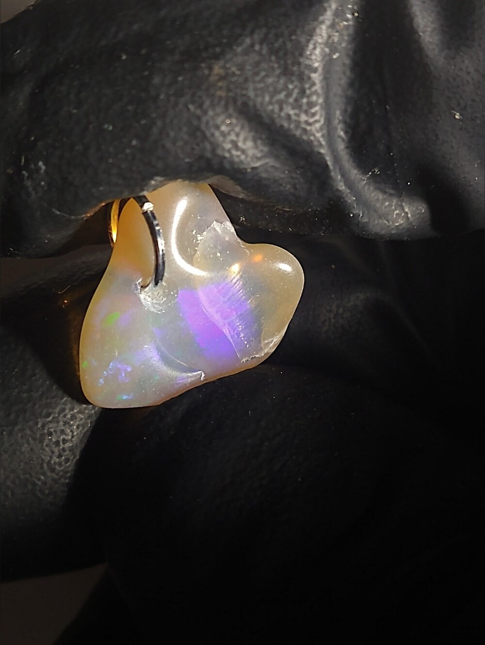 Beautiful Natural African Opal Pendant